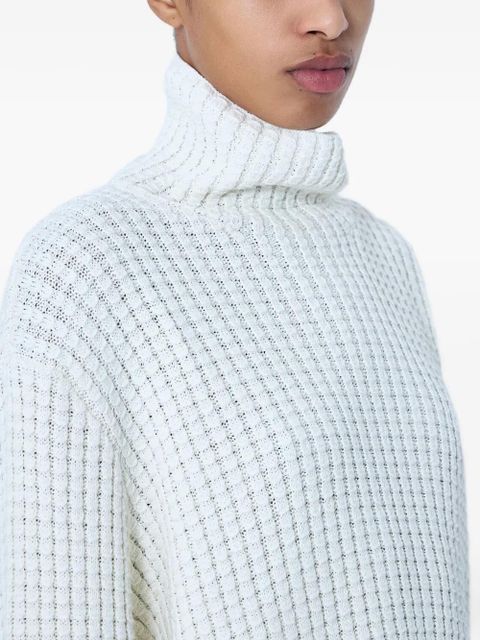 TOTEME whipstitch sweater - White