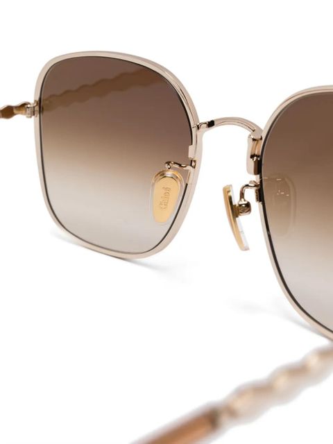 Chloé Eyewear Zelie sunglasses - Gold