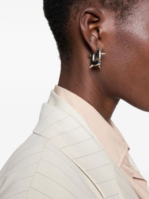 Acne Studios spiked earrings - Silver - zdjęcie produktu nr 2