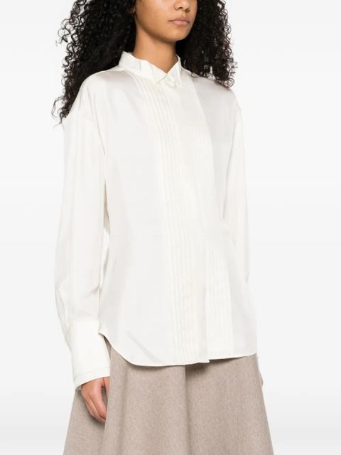 Róhe long-sleeve shirt - Neutrals