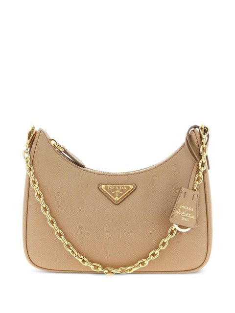 Prada Prada Re-Edition 2005 chain shoulder bag - Neutrals - zdjęcie produktu nr 1