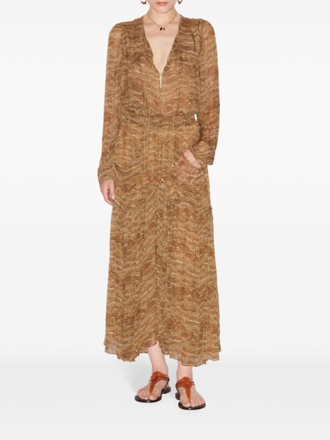 MARANT ÉTOILE Advika top - Brown - zdjęcie produktu nr 2