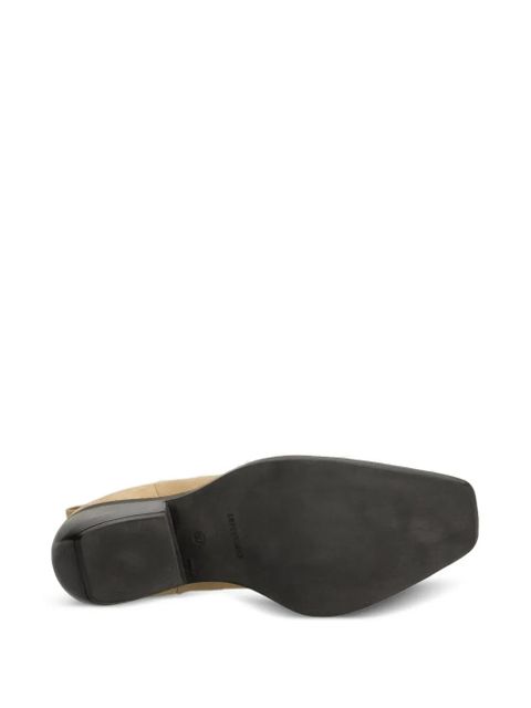 Copenhagen suede cowboy boots - Neutrals