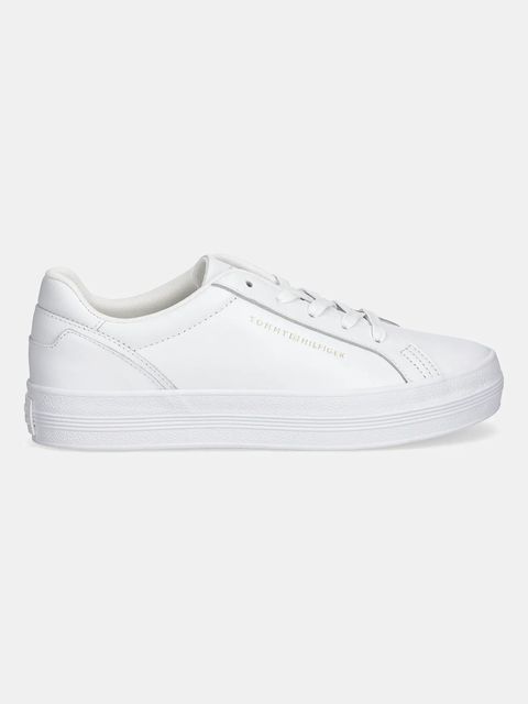 Tommy Hilfiger sneakersy skórzane TH PLATFORM SNEAKER - zdjęcie produktu nr 1