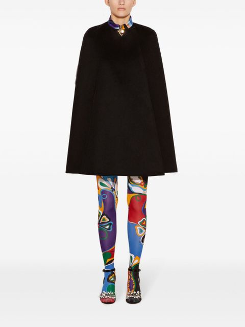 PUCCI Iride-print cape - Black - zdjęcie produktu nr 2