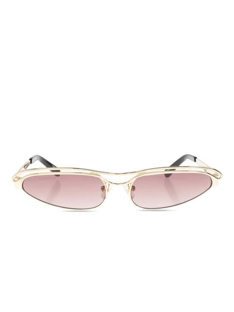 The Attico cat-eye sunglasses - Gold - zdjęcie produktu nr 1