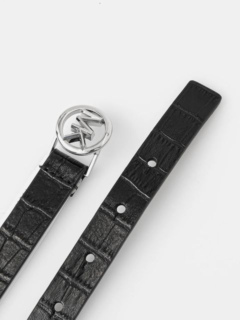 MICHAEL Michael Kors pasek damski kolor czarny 29MKWB528984 - zdjęcie produktu nr 2