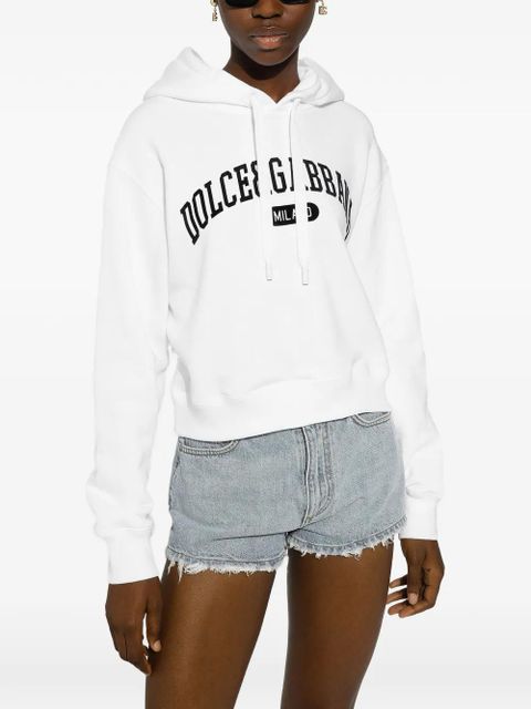 Dolce & Gabbana logo-print hoodie - White - zdjęcie produktu nr 1