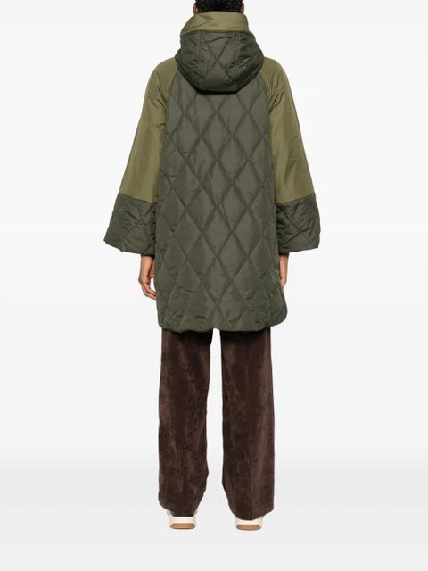 Barbour quilted hooded coat - Green