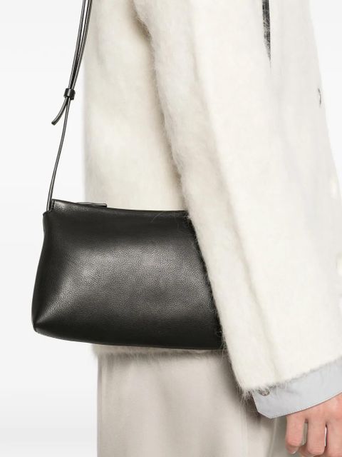 The Row zip-fastening logo-detail shoulder bag - Black - zdjęcie produktu nr 2