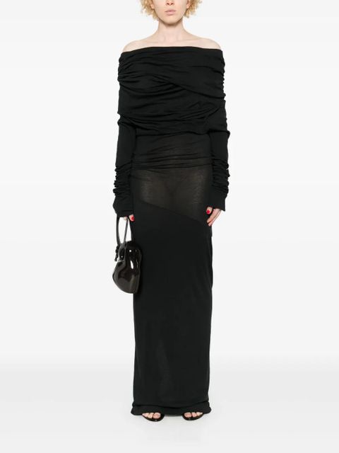 ENTIRE STUDIOS Bound maxi dress - Black