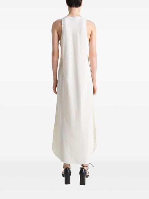 LEMAIRE bias-cut maxi dress - White