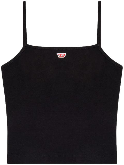 Diesel T-Hop-D logo-appliqué tank top - Black - zdjęcie produktu nr 1