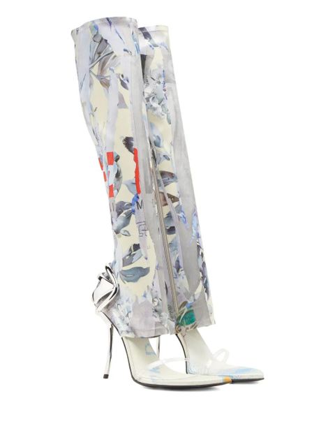 Diesel 105mm Remaster Capsule D-Ten&Half boots - Silver - zdjęcie produktu nr 2