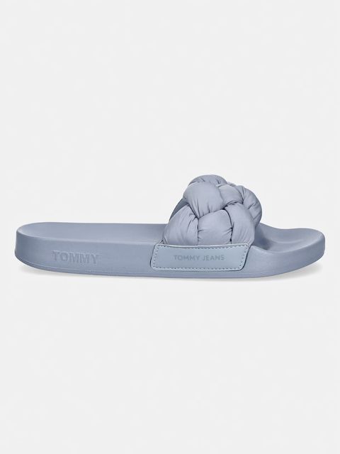 Tommy Jeans klapki damskie TJW BRAIDED SLIDES - zdjęcie produktu nr 1