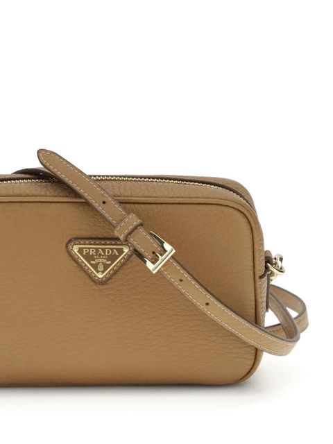 Prada leather mini-bag - Neutrals