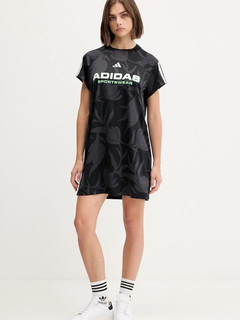 adidas sukienka Tiro kolor czarny mini prosta JL7638
