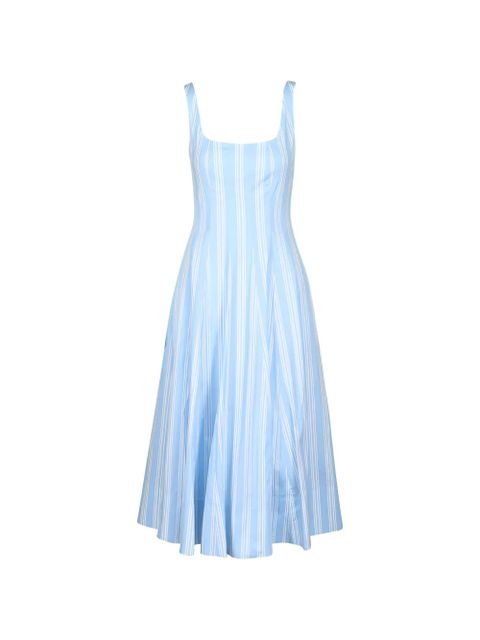 STAUD striped dress - Blue - zdjęcie produktu nr 1