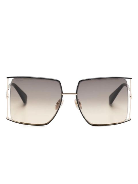 Max Mara Eyewear MM0120 sunglasses - Black - zdjęcie produktu nr 1