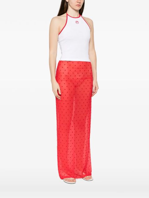 Marine Serre halter-neck top - White - zdjęcie produktu nr 2