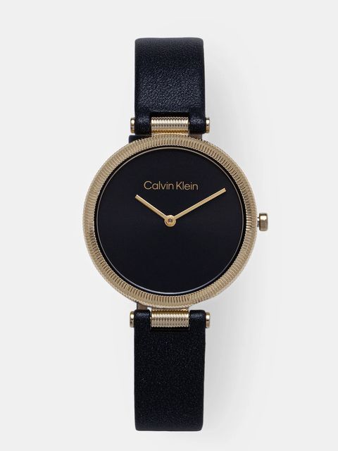 Calvin Klein zegarek damski kolor czarny 25100017 - zdjęcie produktu nr 1