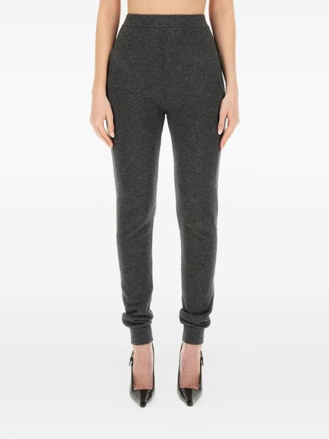 Saint Laurent high-waist leggings - Grey - zdjęcie produktu nr 1