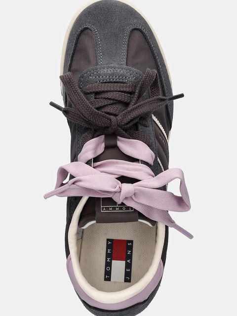 Tommy Hilfiger sneakersy TJW LOW PROFILE RUNNER damskie kolor brązowy EN0EN02927