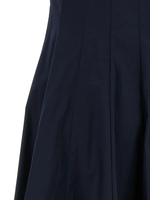 STAUD Wells flared midi dress - Blue