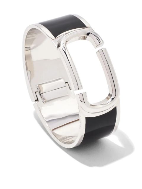 Marc Jacobs The J Marc hinge bangle - Black