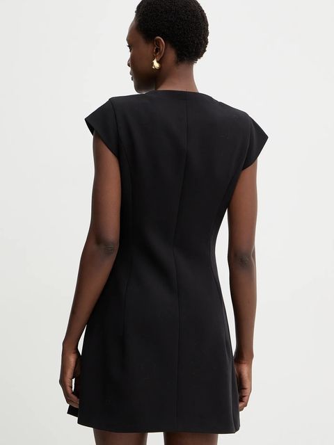 Guess sukienka JOANDRA kolor czarny mini rozkloszowana W5BK19 W2402