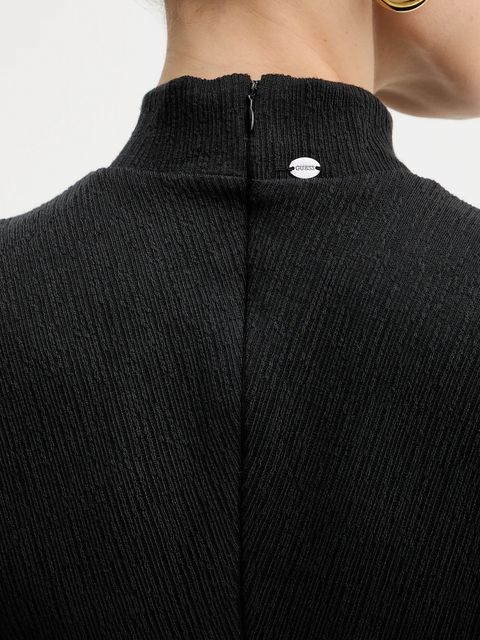 Guess sukienka ALESSA kolor czarny mini dopasowana W5BK30 K0602