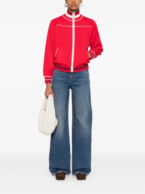 Maje zip-up cardigan - Red - zdjęcie produktu nr 2