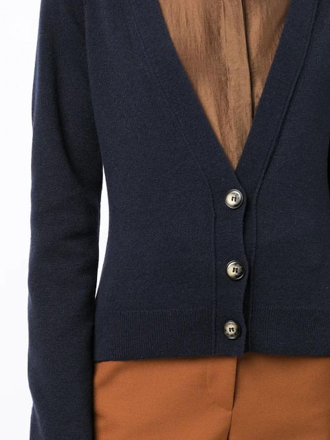 Nanushka V-neck knit cardigan - Blue