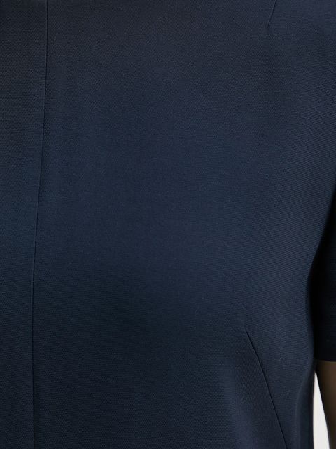 BOSS sukienka kolor granatowy mini prosta 50541993