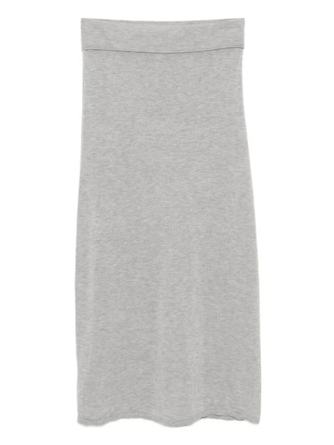 TOTEME knitted skirt - Grey - zdjęcie produktu nr 1