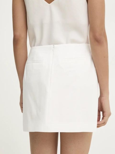 Answear.LAB spódnica mini kolor biały mini - zdjęcie produktu nr 2