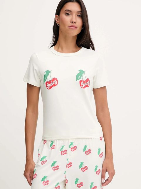 Juicy Couture piżama damska kolor beżowy JCLPJ225515 - zdjęcie produktu nr 2