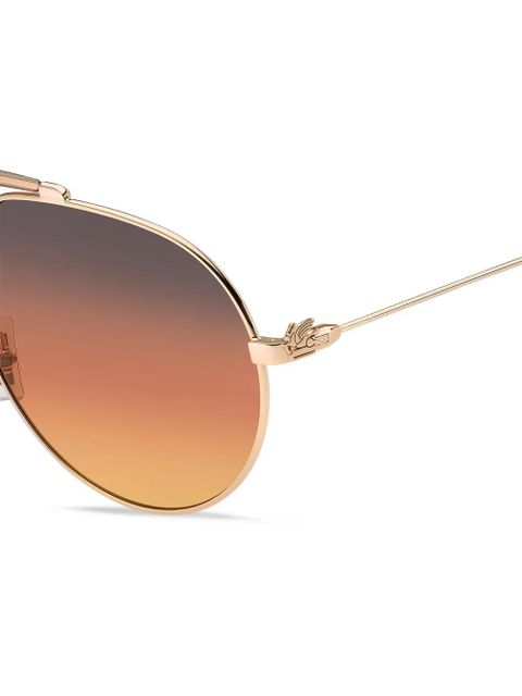 ETRO Metal Pegaso pilot-frame sunglasses - Pink