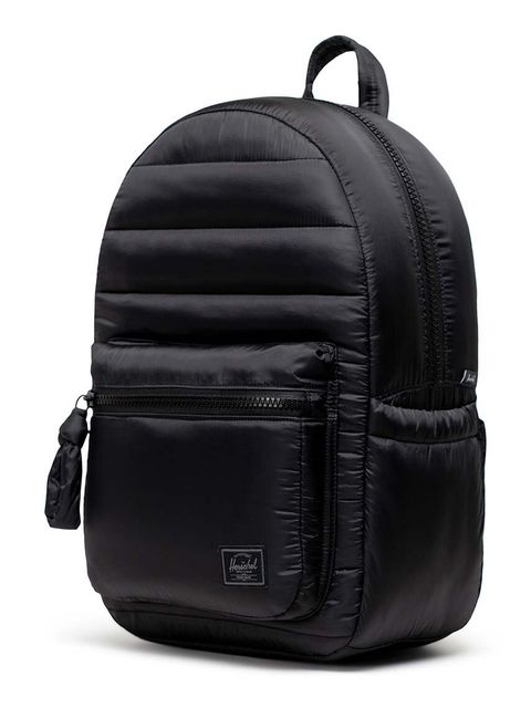 Herschel plecak Settlement kolor czarny duży gładki - zdjęcie produktu nr 2