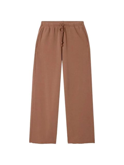 American Vintage Atubay drawstring wide-leg track pants - Brown - zdjęcie produktu nr 1
