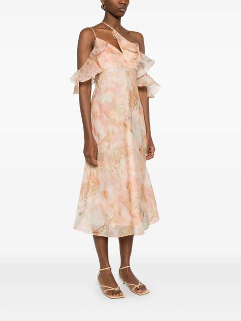 ZIMMERMANN Illuminate midi dress - Neutrals