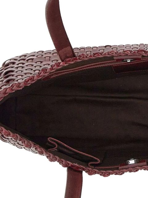 DRAGON DIFFUSION Salvage woven calf leather tote bag - Brown - zdjęcie produktu nr 2