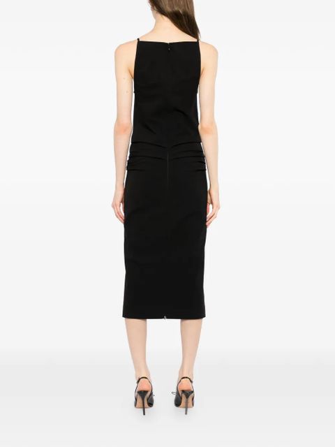 Proenza Schouler Priya midi dress - Black