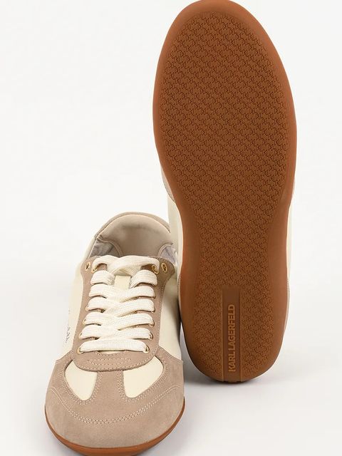 Karl Lagerfeld sneakersy skórzane Altia