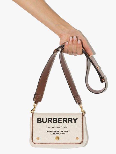 Burberry small Hackberry Horseferry print crossbody bag - Brown