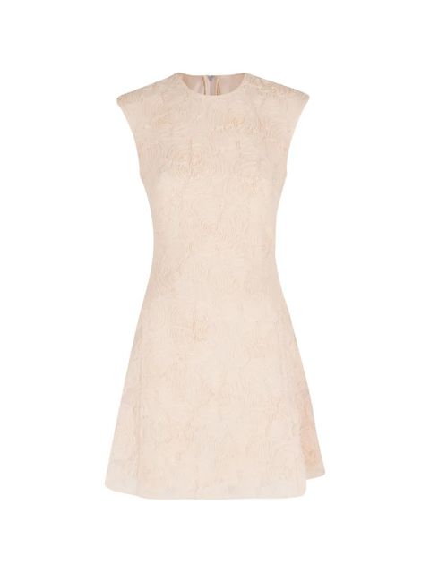 ROTATE BIRGER CHRISTENSEN floral-detail sleeveless mini dress - Neutrals - zdjęcie produktu nr 1
