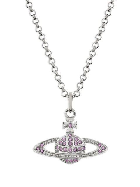 Vivienne Westwood Mini bas Relief pendant necklace - Silver - zdjęcie produktu nr 2