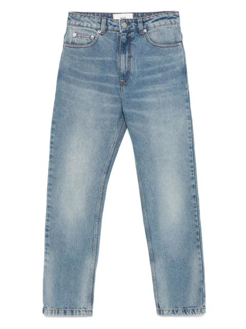 AMI Paris Classic Fit cotton jeans - Blue - zdjęcie produktu nr 1
