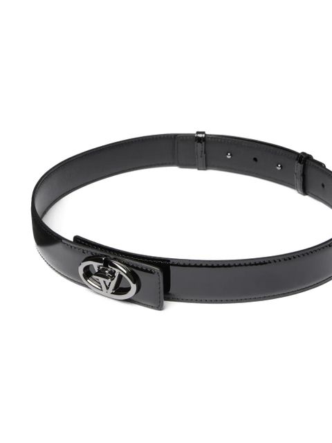 Valentino Garavani leather belt - Black