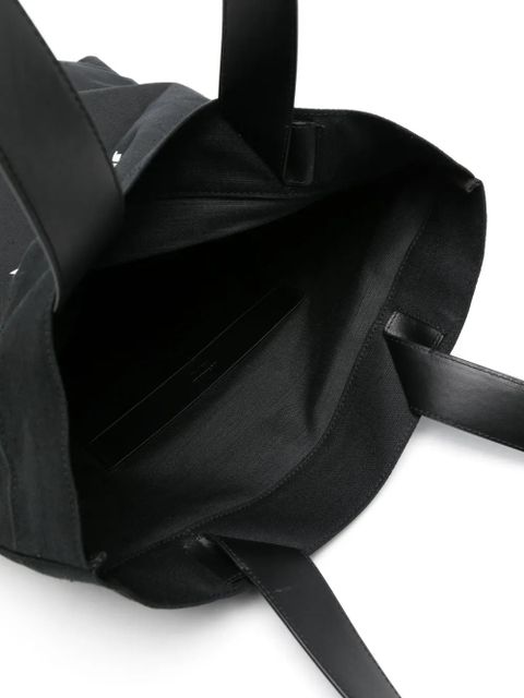 Jil Sander large Flat Shopper tote bag - Black